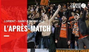 VIDEO. Le débrief après la victoire du FC Lorient contre Saint-Etienne (6-2)