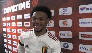 La Belgique qualifiée pour l'Euro U21 (Lois Openda)