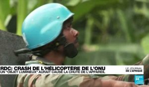 RD Congo: un "objet lumineux" à l'origine de la chute de l'hélicoptère de la Monusco