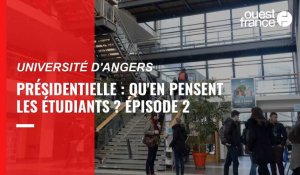 Présidentielle : qu'en pensent les étudiants à Angers ? Épisode 2