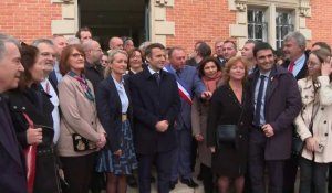 Emmanuel Macron arrive en Charente-Maritime pour un déplacement sur le thème de l'environnement