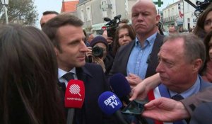Macron assure "combattre avec force" les idées d'extrême droite