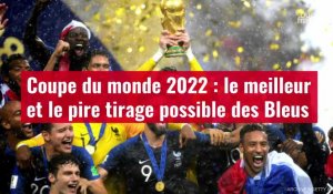 VIDÉO. Coupe du monde 2022 - Le meilleur et le pire tirage possible des Bleus