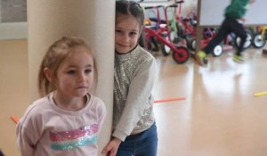 Enfants Ukrainiens intégrent l'école Française