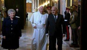 Le pape François rencontre le président et le Premier ministre de Malte