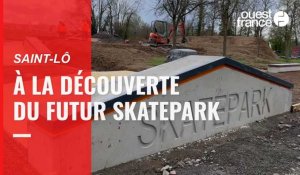 VIDÉO. Sur le chantier du futur skatepark à Saint-Lô 