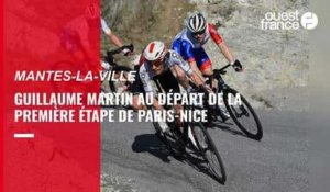 VIDÉO. Paris-Nice : Guillaume Martin vise un bon classement général au départ de Mantes-la-Ville
