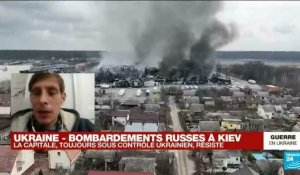 Bombardements russes à Kiev : "ici, on déteste les Russes"