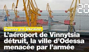 Guerre en Ukraine: L'aéroport de Vinnytsya, dans le centre du pays, a été détruit par des frappes