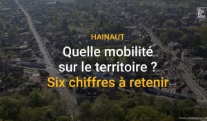 Mobilité dans le Hainaut : six chiffres à retenir