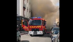 VIDÉO. À Brest, un salon de beauté est parti en fumée dans le centre-ville
