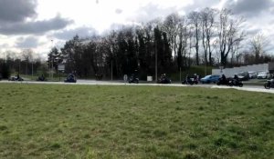 Amiens manifestation motards