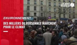 VIDÉO. Des milliers de personnes ont marché en France pour le climat, sur fond de guerre en Ukraine