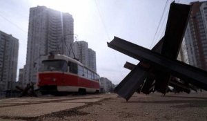 Le tramway de Kiev circule toujours malgré la guerre