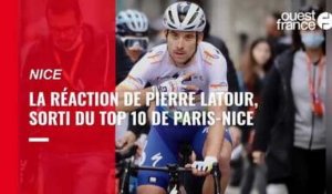 VIDÉO. Paris-Nice : la réaction de Pierre Latour, sorti du top 10 lors de l'ultime étape