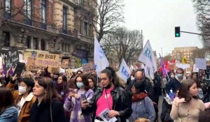 Manifestation féministe du collectif du 8 mars, samedi à Lille