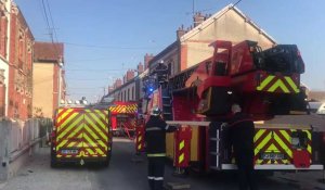 Début d'incendie à Romilly-sur-Seine