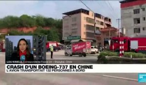 Chine : crash d'un avion de la compagnie China Eastern Airlines avec 132 personnes à bord