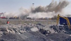L’explosion du pont de Witry en vidéo
