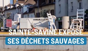 Sainte-Savine expose ses déchets sauvages