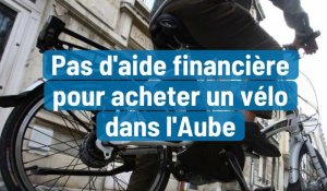 Pas d’aide financière pour acheter un vélo dans l’Aube