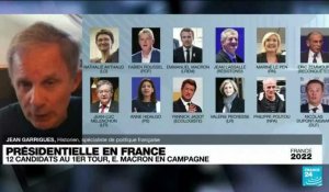 Présidentielle en France : Emmanuel Macron en campagne