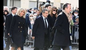 En photos : Brigitte Macron, Claire Chazal, Jean-Pierre Foucault… les première images des obsèques de Jean-Pierre Pernaut