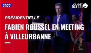 VIDÉO. Présidentielle : Fabien Roussel en meeting à Villeurbanne