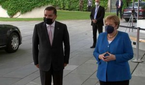 Angela Merkel accueille le Premier ministre libyen Abdulhamid Dbeibah