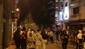 Annecy: nuit agitée dans les rues après la défaite France-Suisse