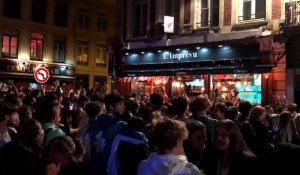 Lille : les deux dernières minutes avant la fin du match, rue Massena