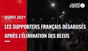 VIDÉO. Euro 2021 : les supporters français désabusés après l'élimination des Bleus 