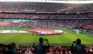 EURO 2021 - Ambiance avant match demi-finale Angleterre - Danemark au stade de Wembley à Londres le 7 juillet 2021