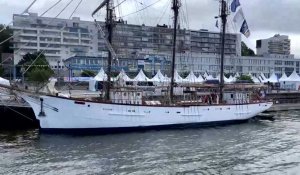 A Boulogne-sur-Mer, en direct d’un grand voilier