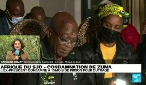 Condamnation de Jacob Zuma : “Un symbole extraordinaire” pour les Sud-africains