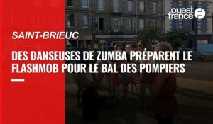 Les pompiers de Saint-Brieuc préparent un flash mob pour promouvoir leur bal