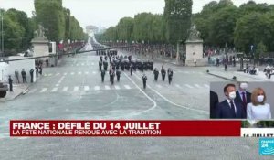 14 juillet en France : "La météo n'était pas très favorable" au défilé aérien