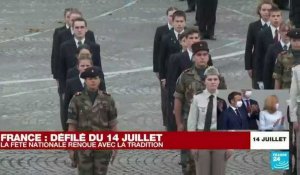 14 juillet en France : le défilé s'achève, l'engagement de la jeunesse mis à l'honneur