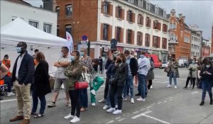 Arras : vaccination, une queue de 400 personnes