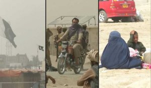 Pakistan: images d'un poste frontalier alors que les Talibans affirment en avoir pris le contrôle