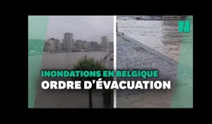 Appel à évacuer Liège après les inondations qui touchent la Belgique et l'Allemagne