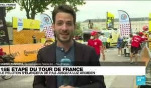 Tour de France : le peloton s'élancera de Pau jusqu'à Luz Ardiden