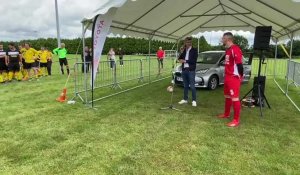 L’équipe de foot de Toyota Onnaing a disputé son premier match à Saint-Souplet