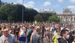 Lille : vives tensions lors de la manifestation contre le pass sanitaire