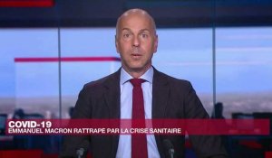 Covid-19 : Emmanuel Macron rattrapé par la crise la sanitaire