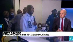Côte d'Ivoire : Ouattara va rencontrer son ancien rival Gbagbo