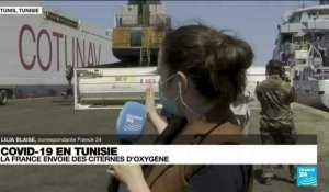Covid-19 en Tunisie : la France envoie des citernes d'oxygène