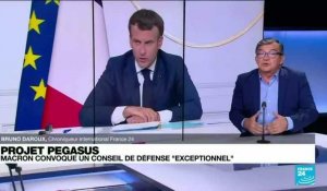 Projet Pegasus : Macron convoque un conseil de défense "exceptionnel"