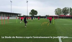 Le Stade de Reims a repris l’entraînement