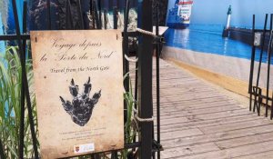 Calais : visite virtuelle du jardin éphémère sur le thème du dragon
